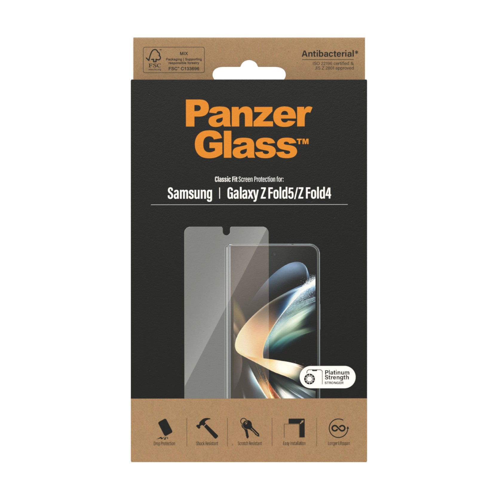 PanzerGlass Displayschutzglas Ultra-Wide Fit – für Galaxy Z Fold4/Z Fold5