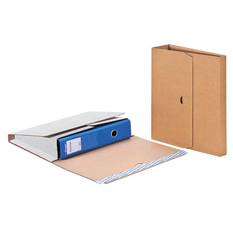Brieger Ordnerversandverpackung, weiss – für A4 Ordner