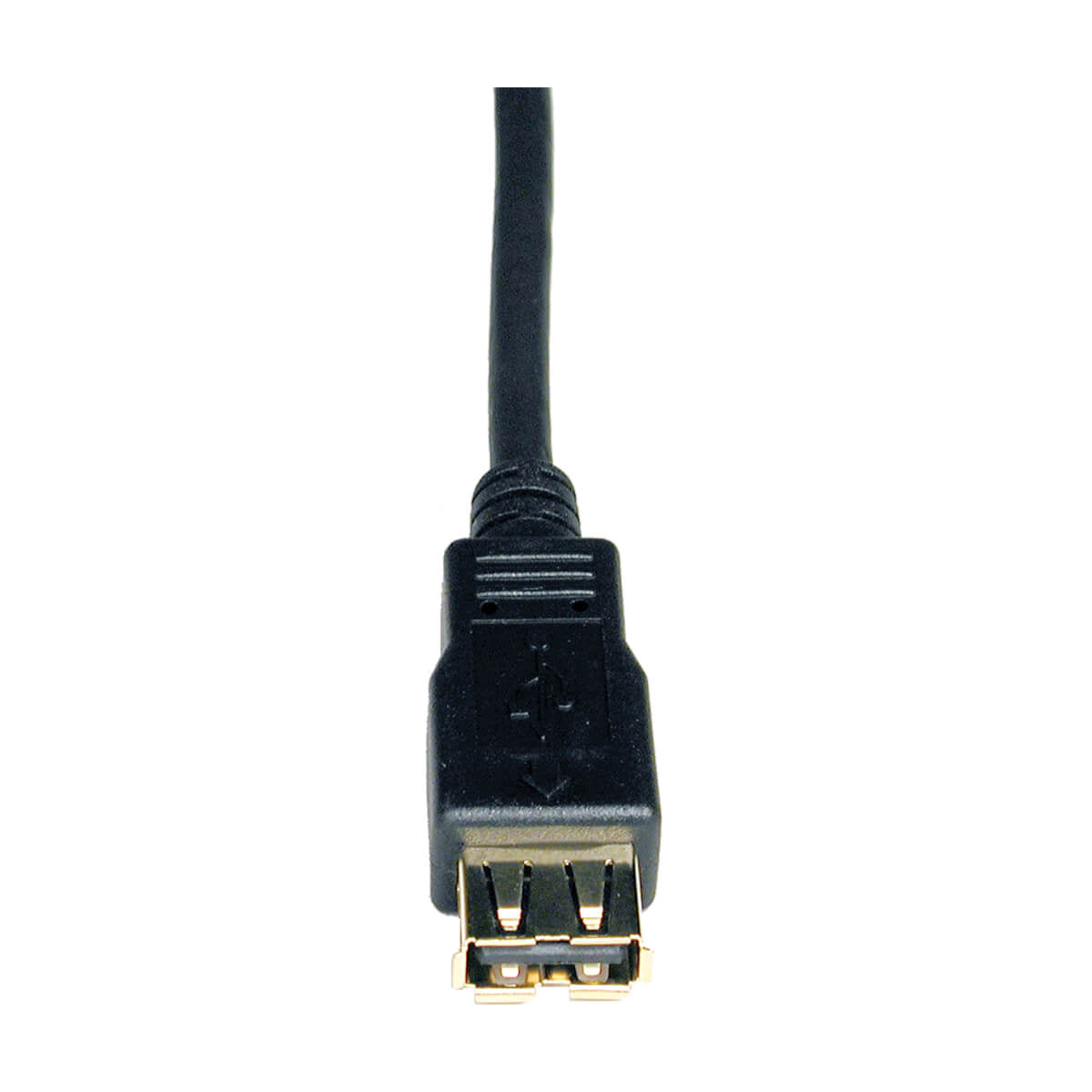 Tripp Lite USB-A Verlängerungskabel (Stecker auf Buchse) – USB 2.0 (480 Mbit/s) – 3,05 m – Schwarz