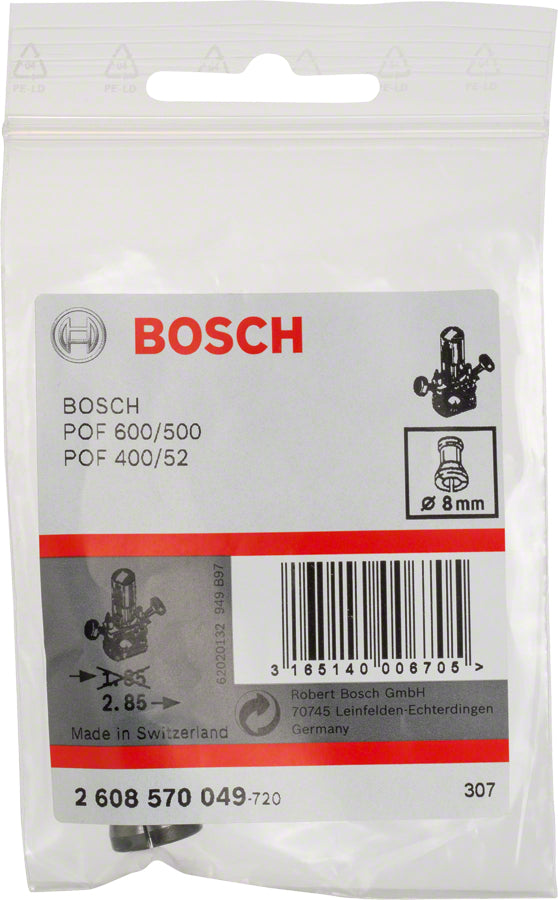Bosch Professionelle Spannzange – 1 Stk – für GGS 27, GGS 27 C Professional, POF 500 A und andere