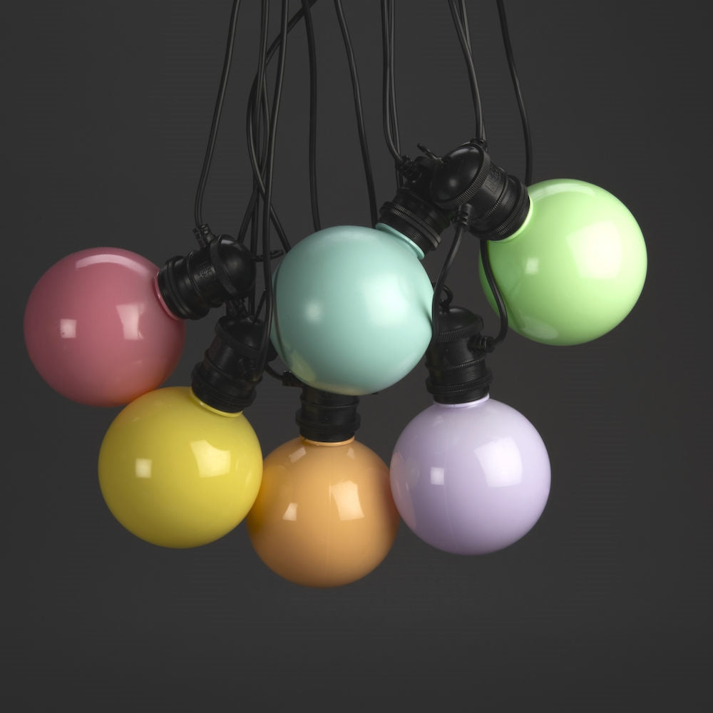 Konstsmide Lichterkette – 2600 K – IP44 – Akku & Solar – 10 LEDs, Timer, dimmbar, Fernbedienung – Kunststoff