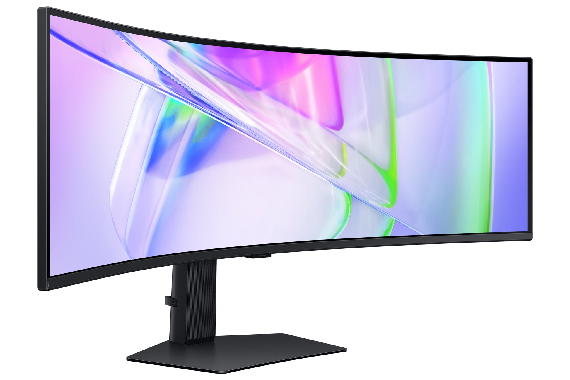 Samsung Curved 49 – Monitor, 49", VA, 120 Hz, 350 cd/m², KVM, USB-C, Curved, VESA 100 × 100, Schwarz