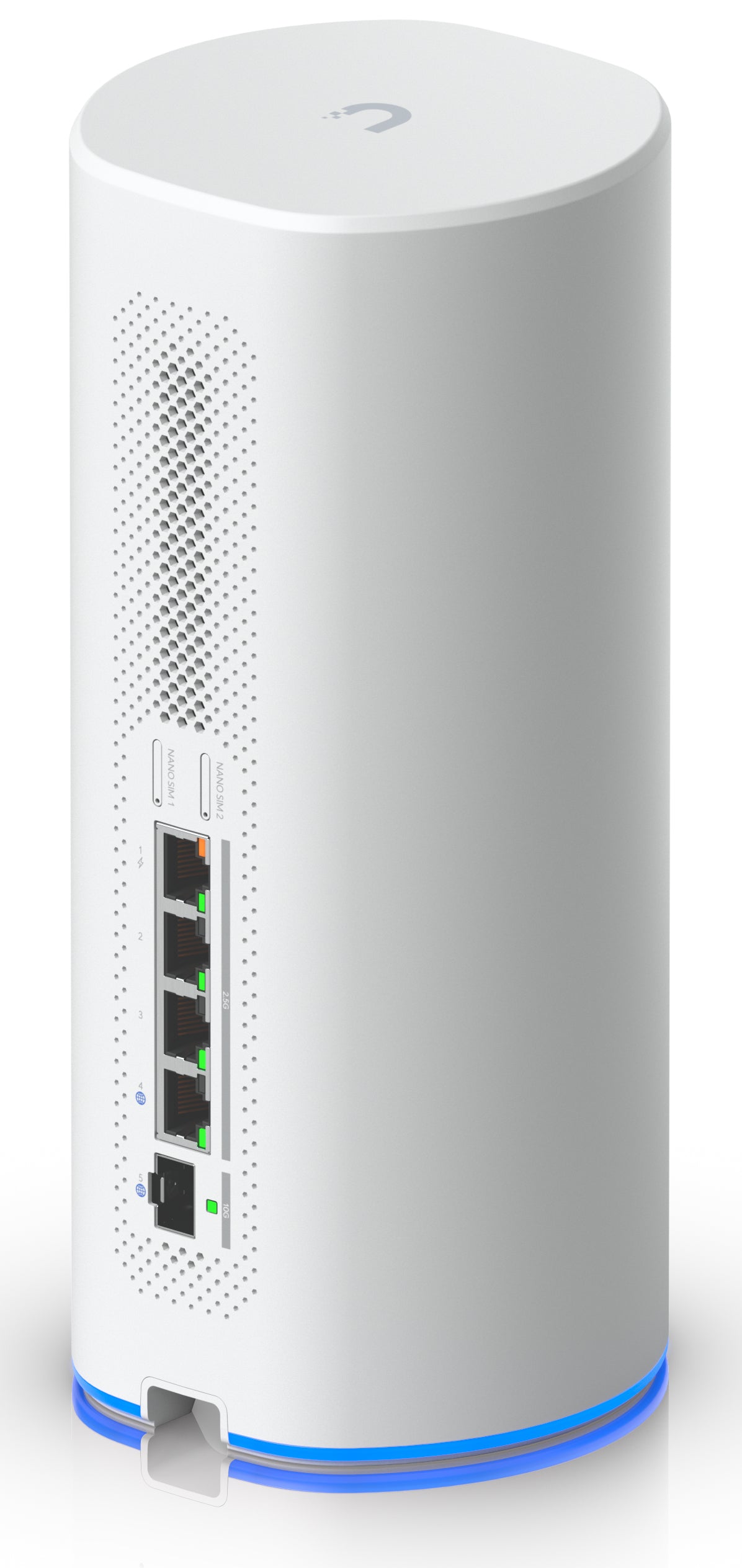 Ubiquiti Desktop Cloud Gateway – LTE/5G-Router, Wi-Fi 7, Tri-Band, bis 7300 Mbit/s, 4x RJ-45 (2,5G), SFP+