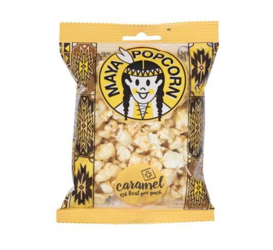 Maya Popcorn Karamell – 16 × 33 g – Pilzförmig