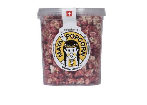 Maya Popcorn Erdbeere – 100 g