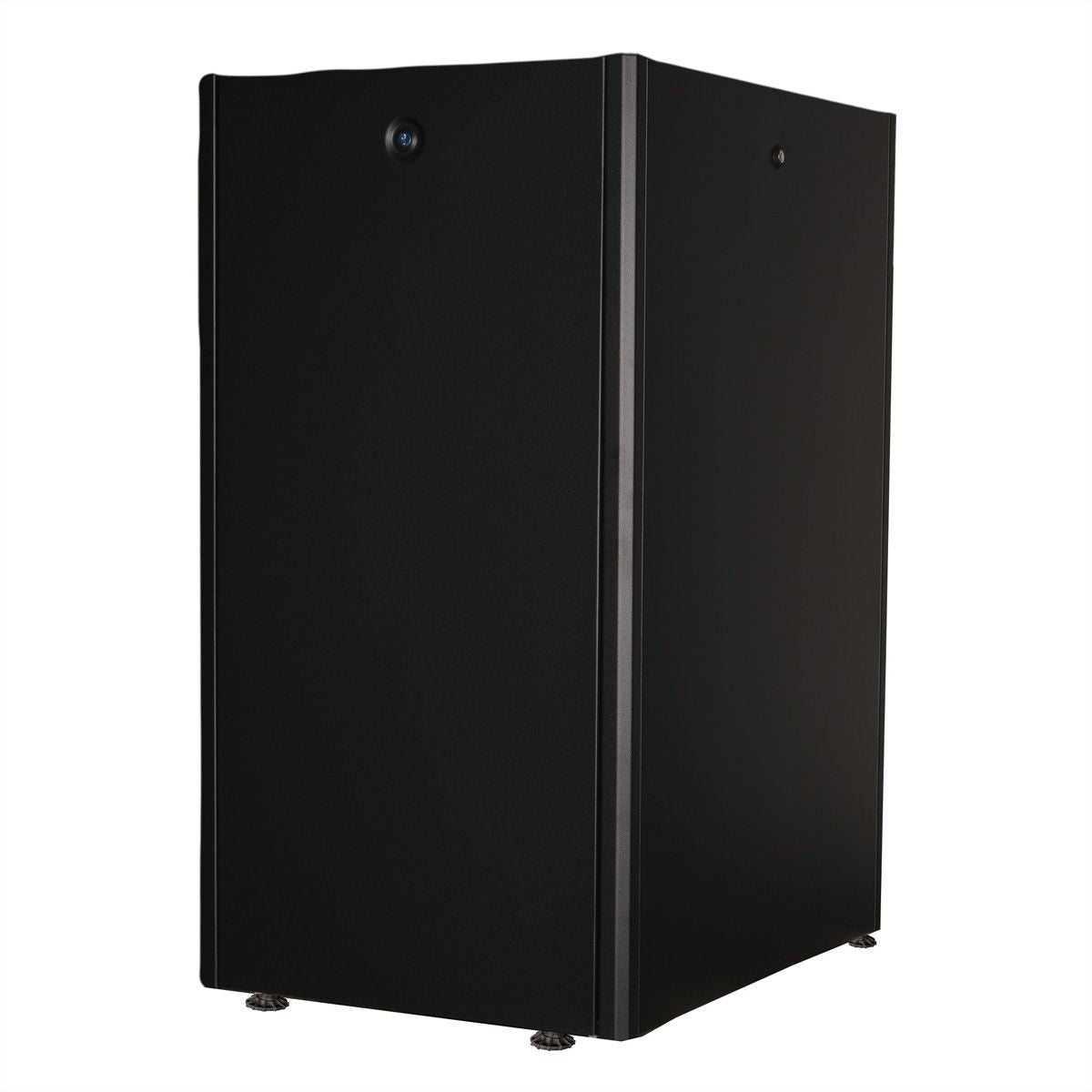 ROLINE Basic – 19" Netzwerkschrank 22U, IP20, abschliessbar, 600 × 800 × 1125 mm, schwarz, Stahl