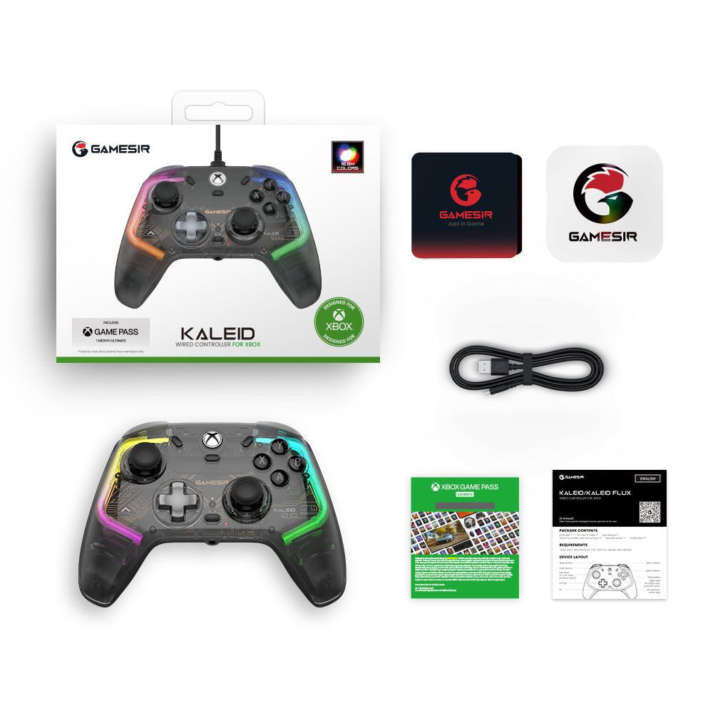 GameSir Kaleid – Gamepad – USB (kabelgebunden) – RGB – für Xbox & PC