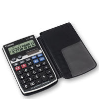 Canon Finanzrechner CA-LS12TC – 12-stellig – Solar – Grau