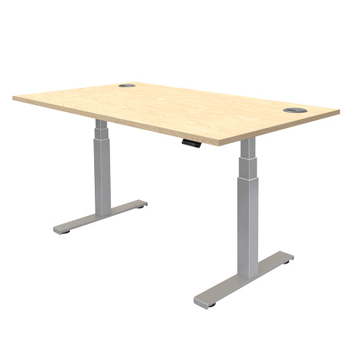 Fellowes Tischplatte – 120 × 80 × 2,5 cm – Ahorn – für Levado, Cambio