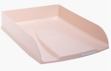 Exacompta Skandi – Briefkorb-Set für A4+, Kunststoff, Rosa, 6er-Set