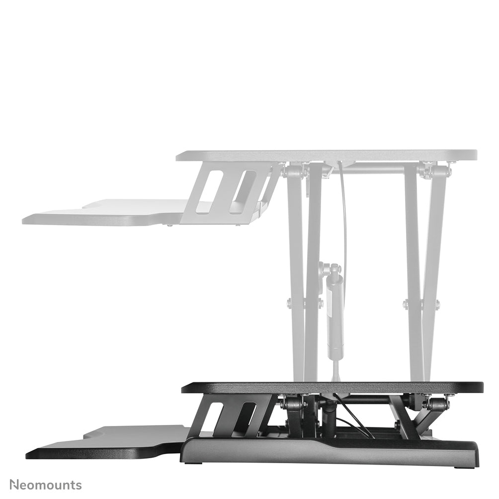 Neomounts Stehtisch – 95 × 62 × 51 cm – schwarz – höhenverstellbar