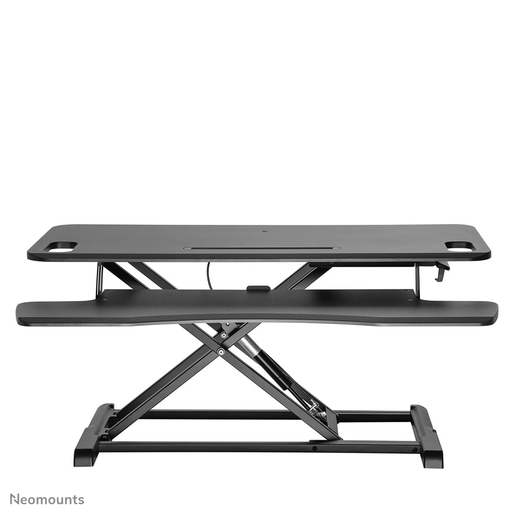 Neomounts Stehtisch – 95 × 62 × 51 cm – schwarz – höhenverstellbar
