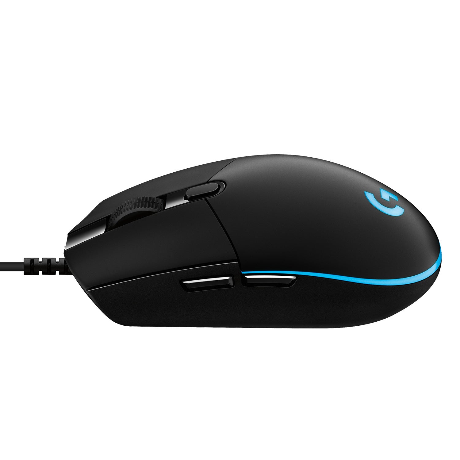 Logitech G PRO HERO – Gaming-Maus – Kabelgebunden (USB‑A), 25600 DPI, RGB-Beleuchtung, rechts, Schwarz