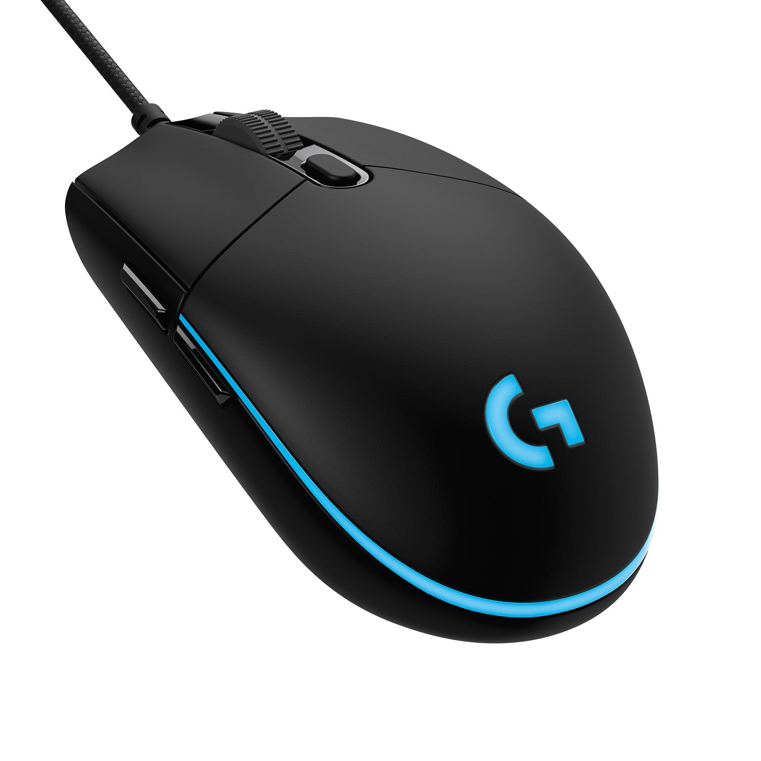 Logitech G PRO HERO – Gaming-Maus – Kabelgebunden (USB‑A), 25600 DPI, RGB-Beleuchtung, rechts, Schwarz