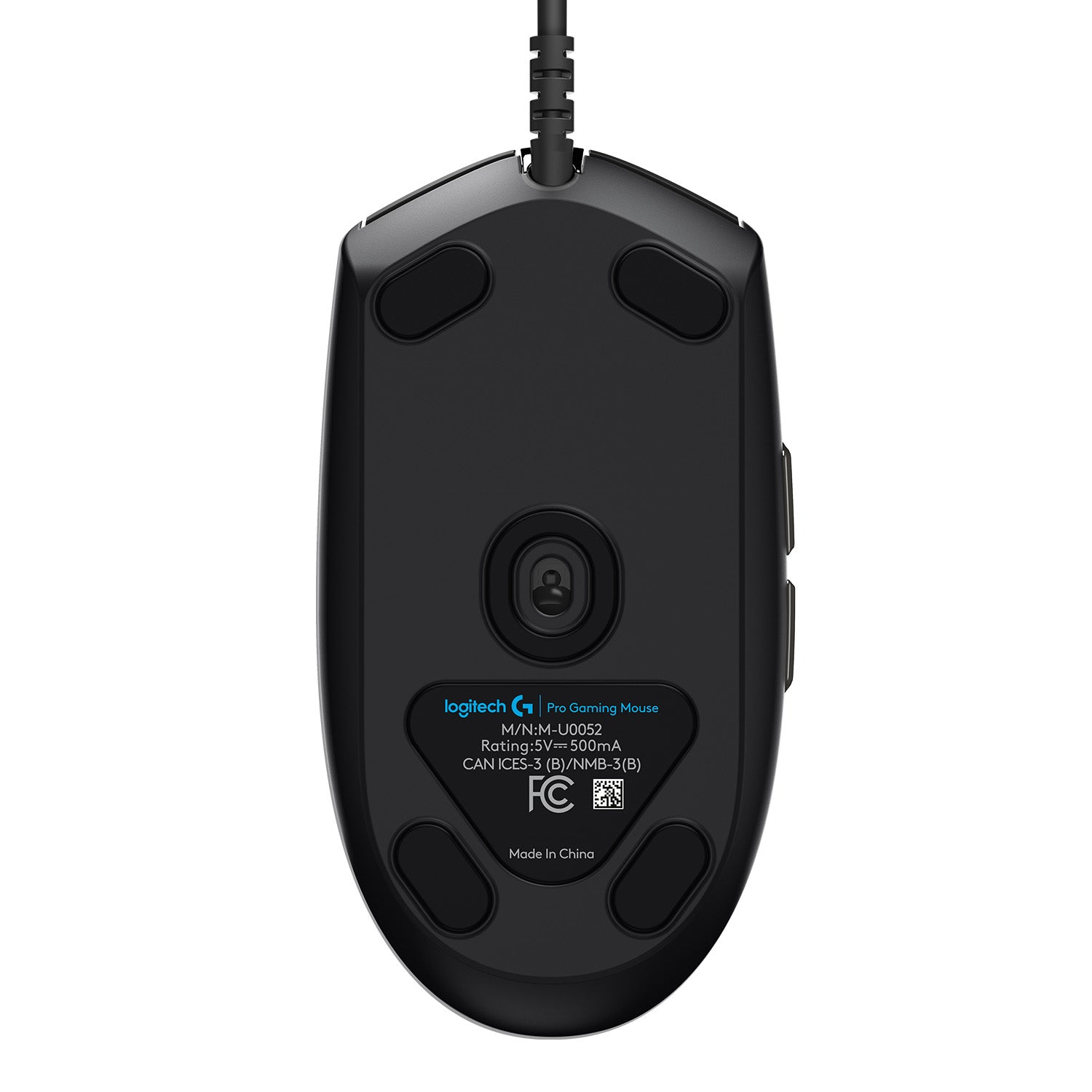 Logitech G PRO HERO – Gaming-Maus – Kabelgebunden (USB‑A), 25600 DPI, RGB-Beleuchtung, rechts, Schwarz