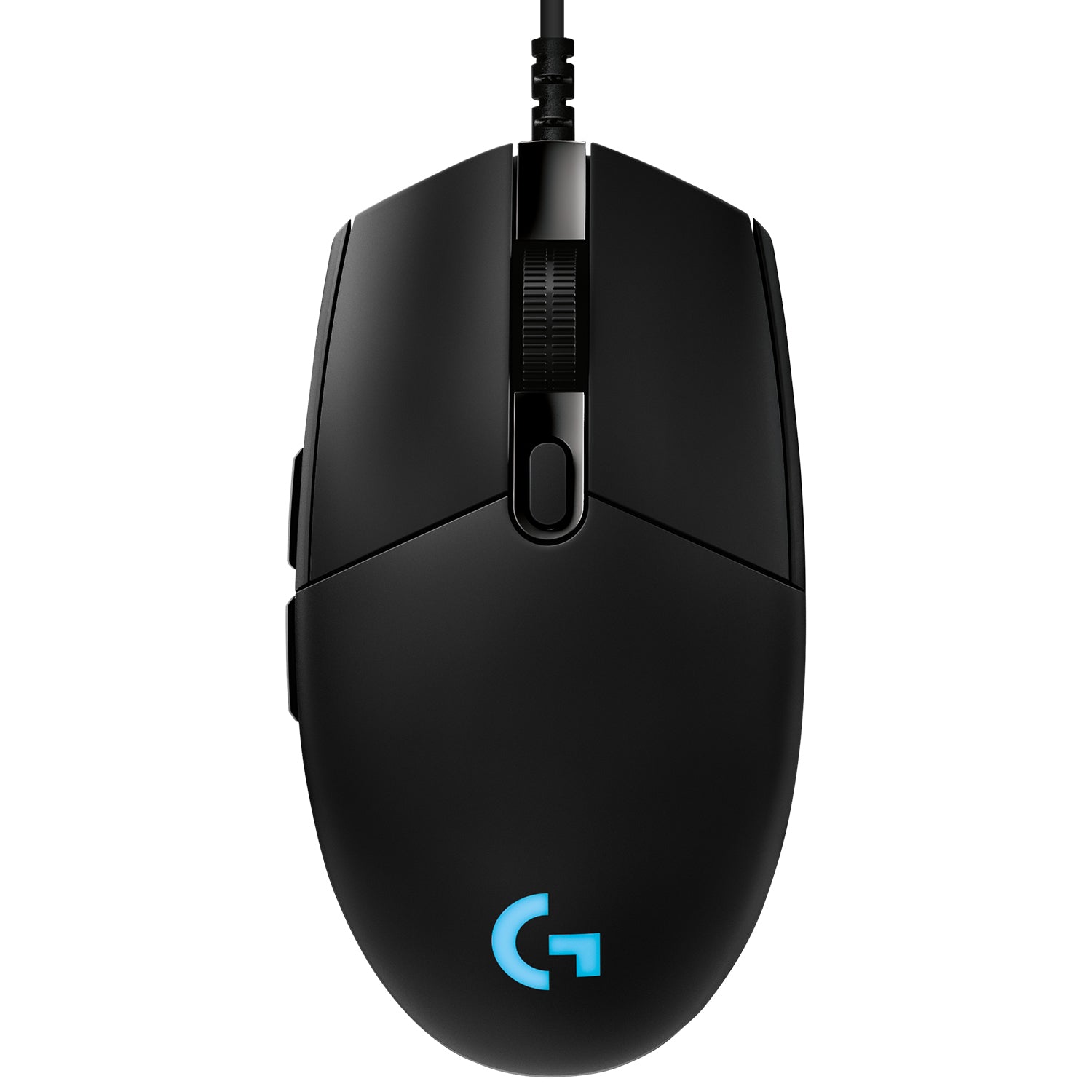 Logitech G PRO HERO – Gaming-Maus – Kabelgebunden (USB‑A), 25600 DPI, RGB-Beleuchtung, rechts, Schwarz