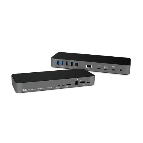 OWC Dockingstation – Thunderbolt 3, 1× DP, 5× USB-A, 1× USB-C, 85 W PD, SD/microSD, für Windows/Mac