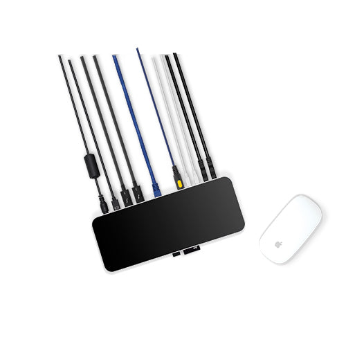 OWC Dockingstation – Thunderbolt 3, 1× DP, 5× USB-A, 1× USB-C, 85 W PD, SD/microSD, für Windows/Mac