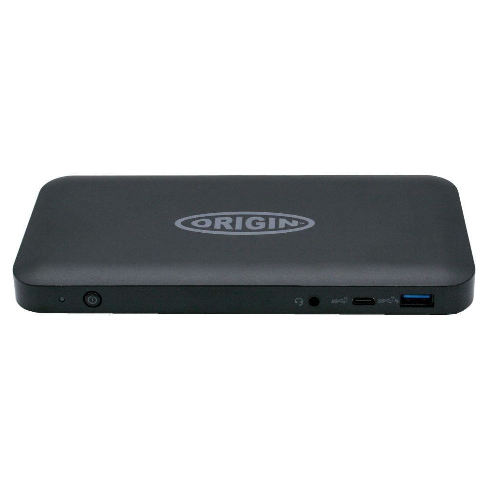 Origin Storage OSDOCK-USBC Dockingstation – USB-C, 2× DP, 1× HDMI, 3× USB-A, 85 W PD, GbE, 3,5 mm Audio