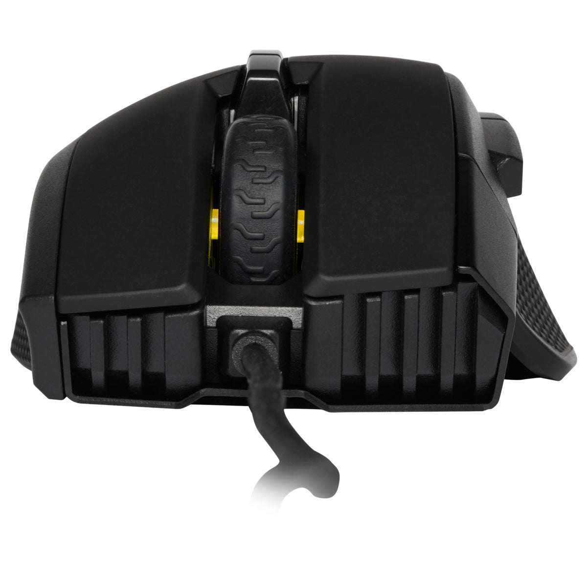 Corsair IRONCLAW RGB Gaming-Maus – kabelgebunden, 7 Tasten, für Rechtshänder, RGB-Beleuchtung, schwarz