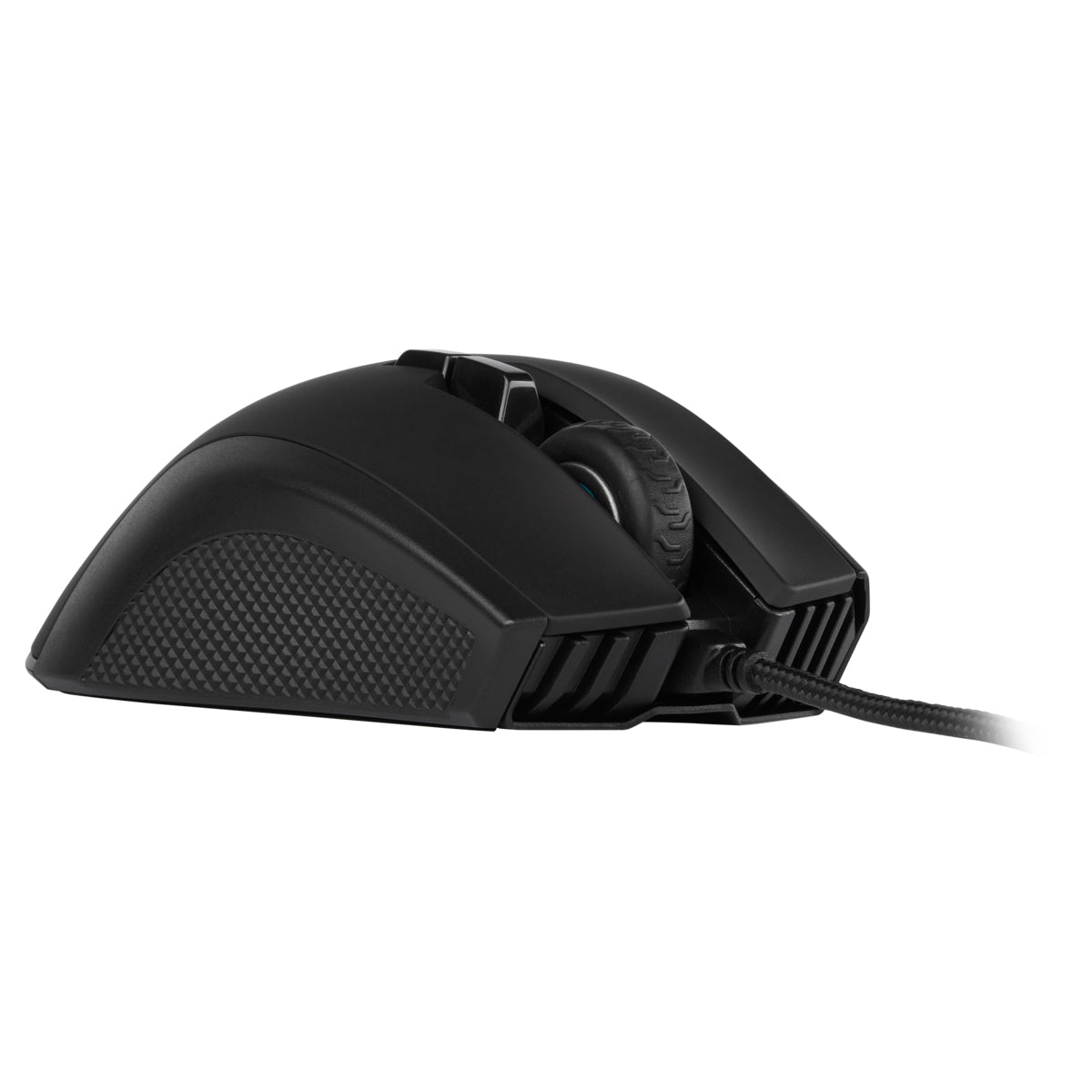 Corsair IRONCLAW RGB Gaming-Maus – kabelgebunden, 7 Tasten, für Rechtshänder, RGB-Beleuchtung, schwarz