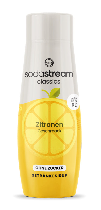 SodaStream Sirup Zitrone, zuckerfrei – 4,4 dl