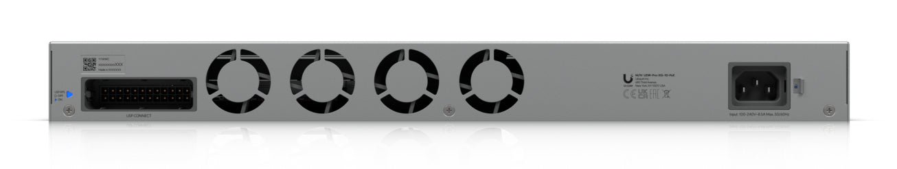 Ubiquiti Managed Switch – 10×10G, 2×SFP+, L2/L3, PoE++ 400 W, 1U