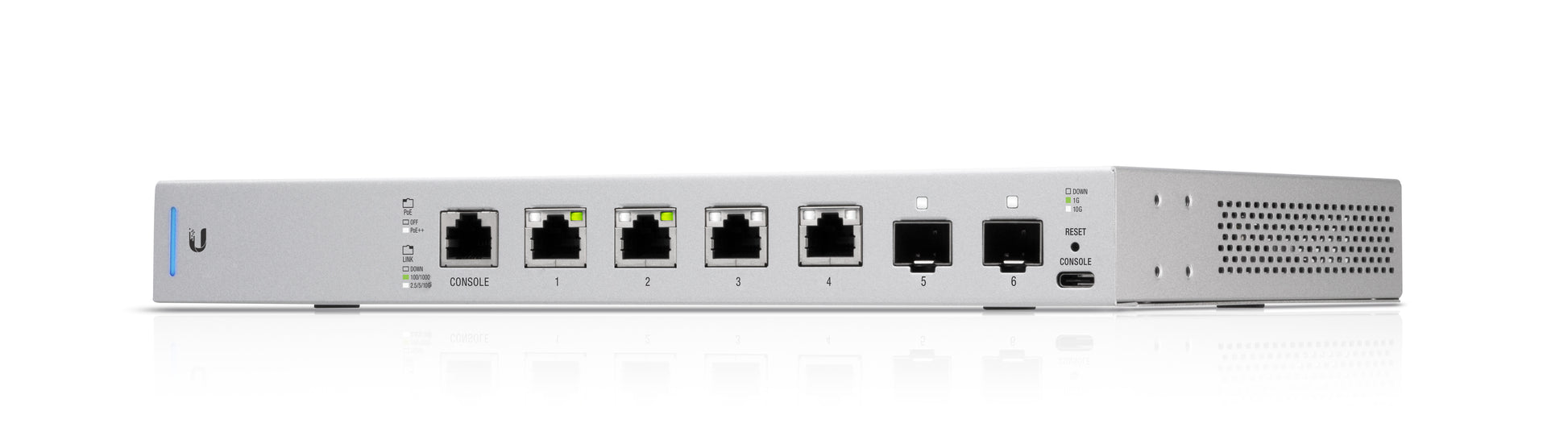 Ubiquiti US-XG-6POE – Managed Switch – 4×10G, 2×SFP+, PoE++ 240 W, 1U