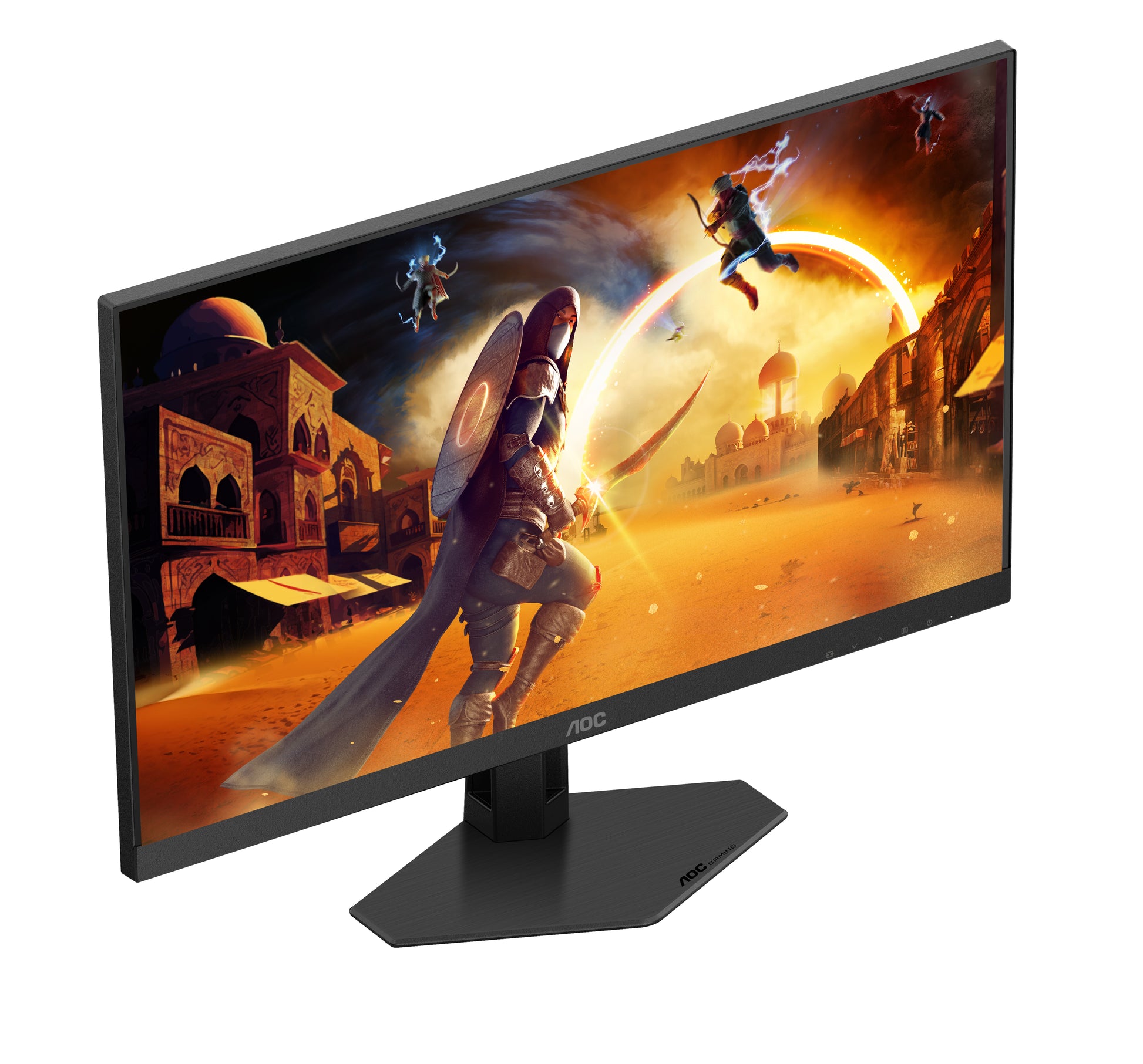 AOC 27G4HRE – Monitor, 27", 1920 × 1080 (Full HD), IPS, 200 Hz, Integrierte Lautsprecher, Rot