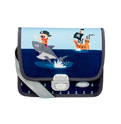 Funki Kindergartentasche – Little Pirate – 26,5 cm × 20,0 cm × 7,0 cm