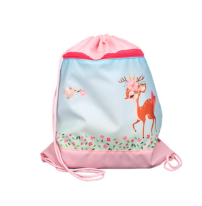 Funki Sportbeutel – 12 l, Motiv Bambi, wasserabweisend, 36 × 42 cm