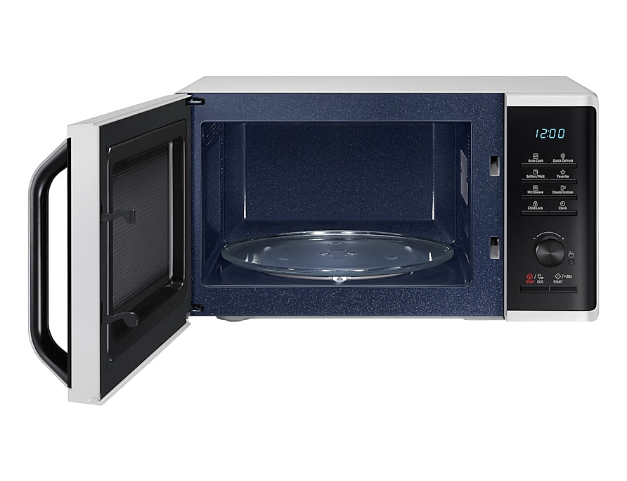 Samsung Mikrowelle MS23K3515AW – 23 l, Warmhaltefunktion & Abtaufunktion, 800 W – weiss