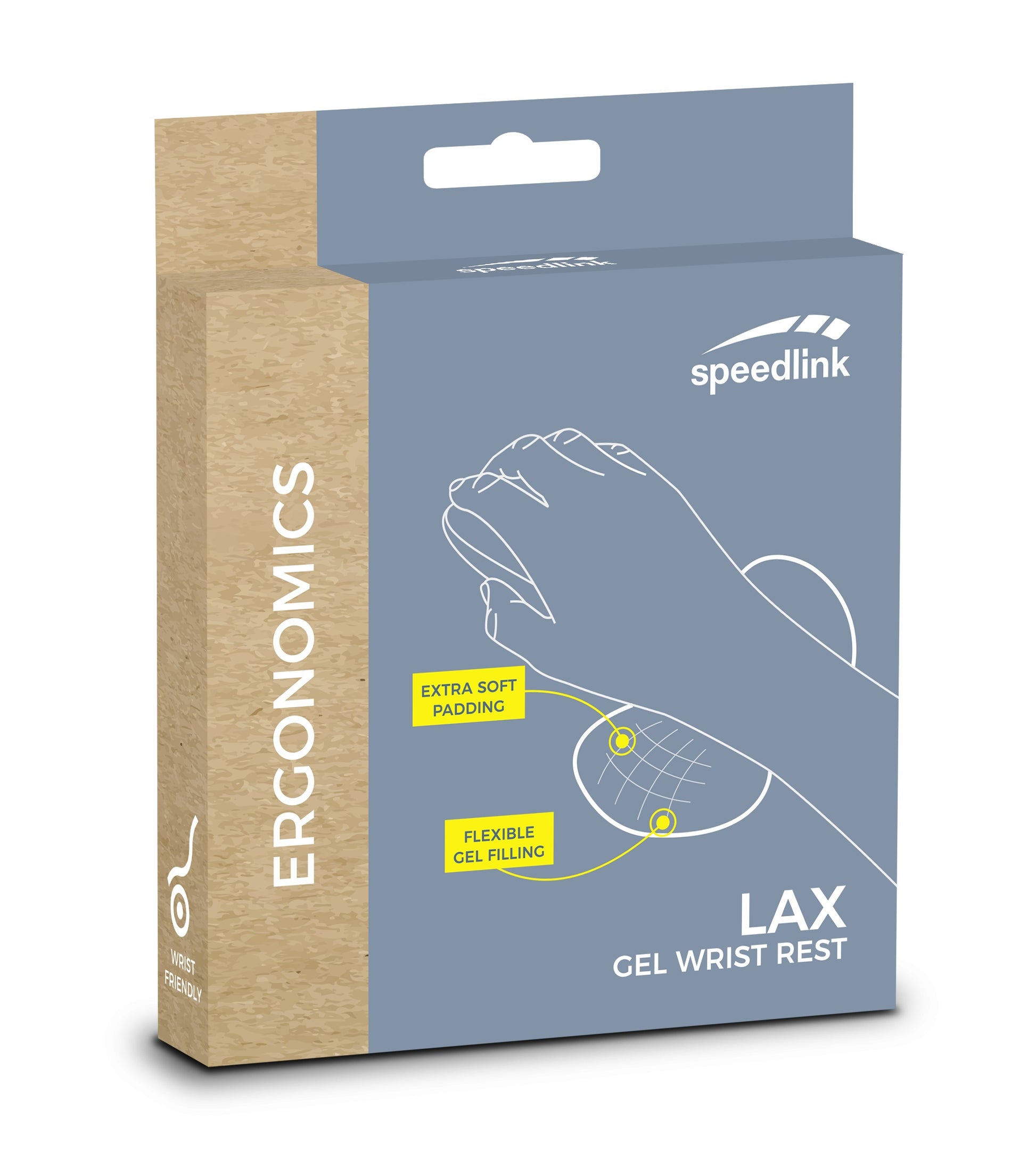 Speedlink LAX – Handgelenkauflage für Maus – Gel – Schwarz