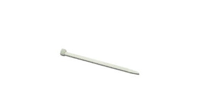 VR Technics Kabelbinder 219155 – 9,5 mm × 0,53 m, Nylon, Transparent, selbstverlöschend, 100er-Pack