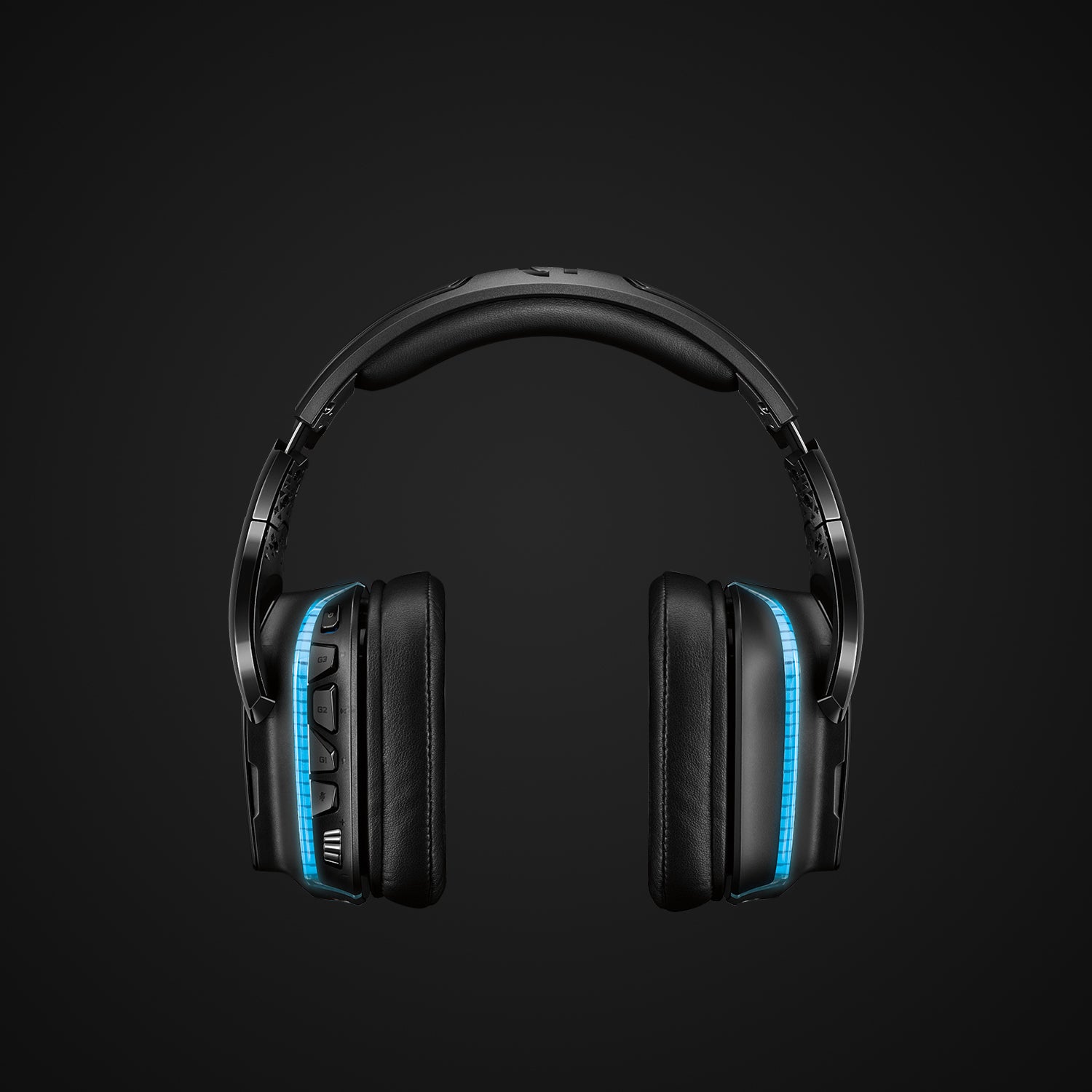Logitech G G935 Gaming-Headset – Over-Ear, Kabellos + 3,5 mm Klinke, ANC, mit USB-A-Dongle