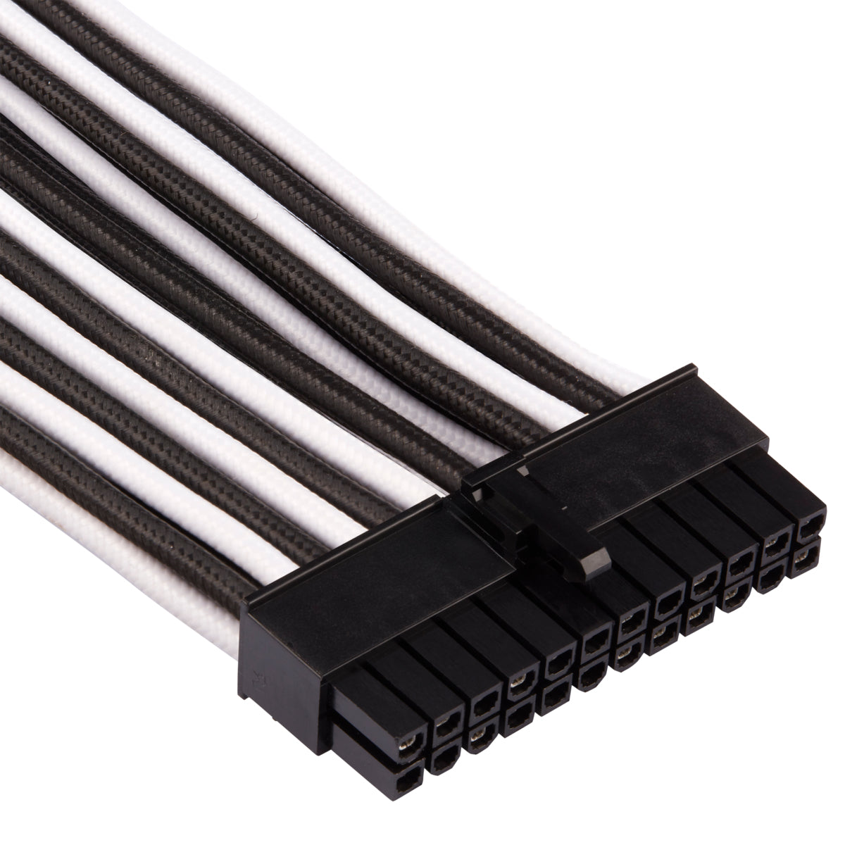 Corsair Pro Kit Typ 4 DC-Stromkabel – Schwarz/Weiss, für Corsair HX- und RM-Serie