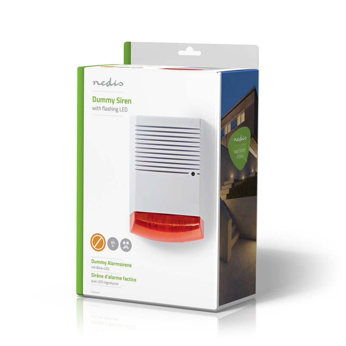 Nedis Dummy Sicherheits-Sirene – IP44