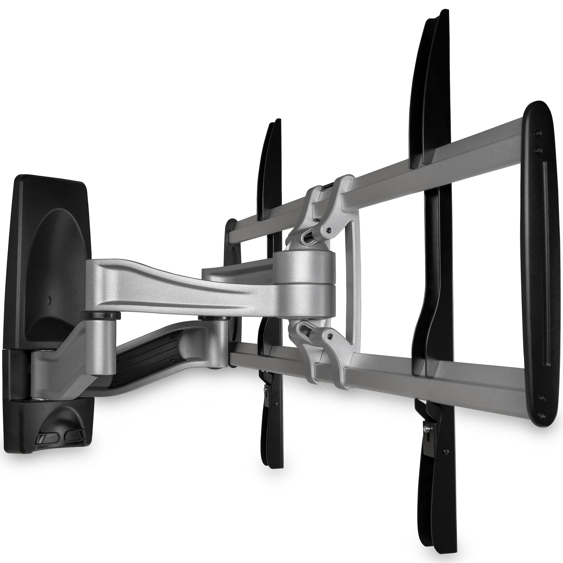 StarTech.com Wandhalterung – Vollbeweglich – 32–75" – VESA 150×100–800×500 – bis 85 kg – Schwarz/Silber