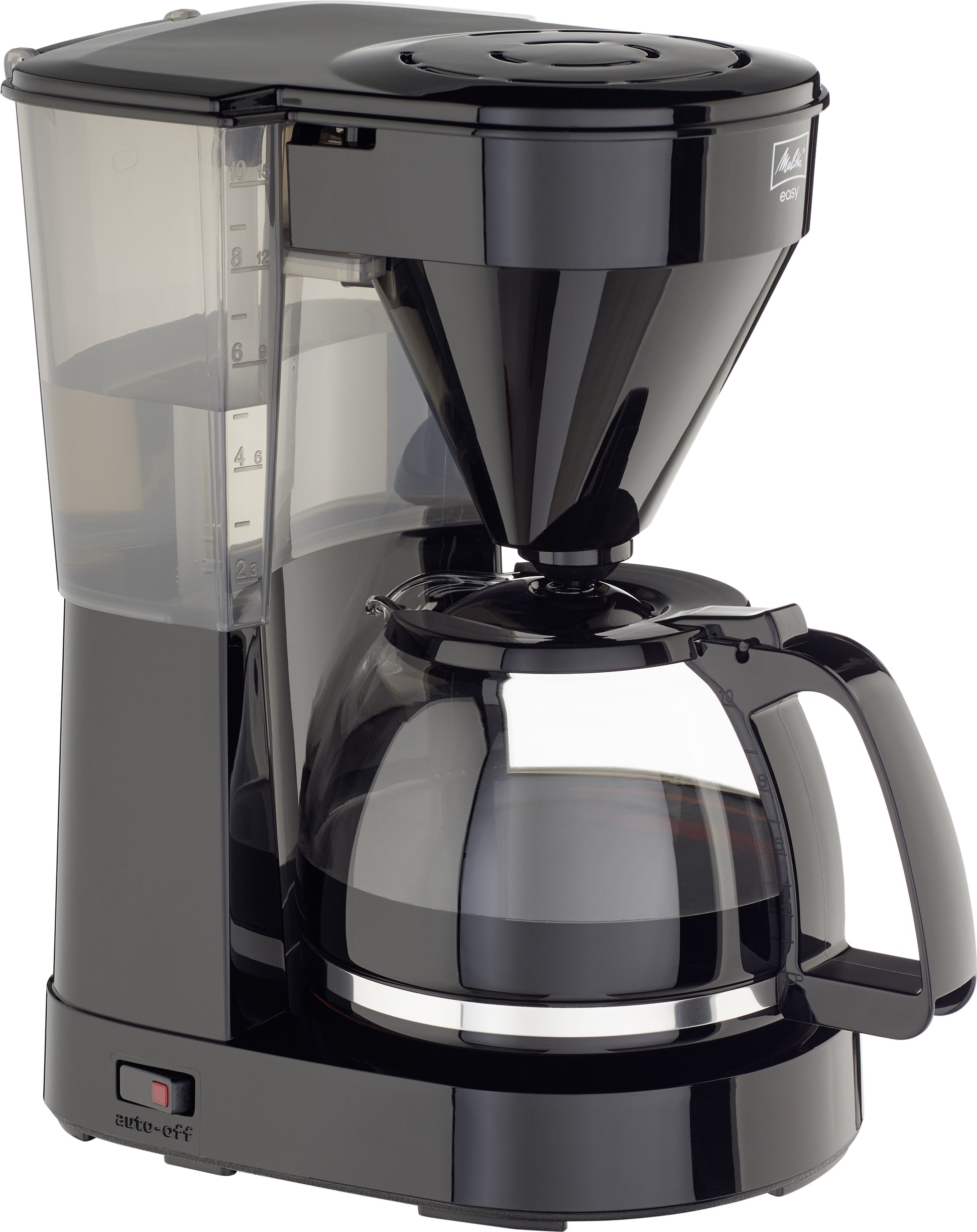 Melitta Easy 1023-02 Filterkaffeemaschine – 10 Tassen, Schwarz