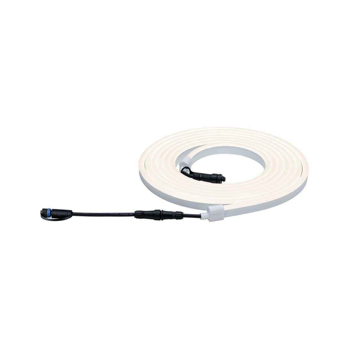 Paulmann LED-Streifen Aussen – 3250 lm, 31 W – Warmweiss, 3000 K – IP67 – Netzbetrieb – Weiss, Kunststoff