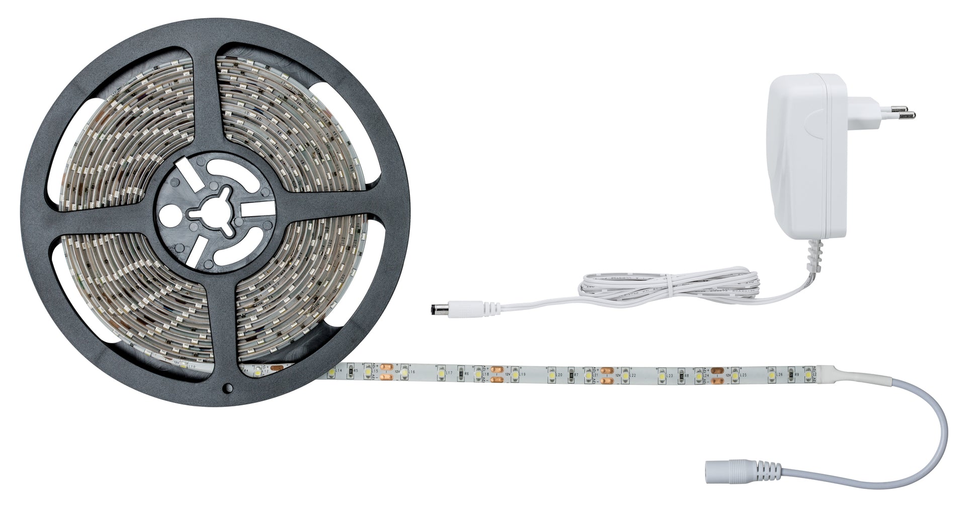 Paulmann LED-Strip SimpLED Daylight – 5 m, 1550 lm, 11 W, 6500 K, weiss, mit Netzteil