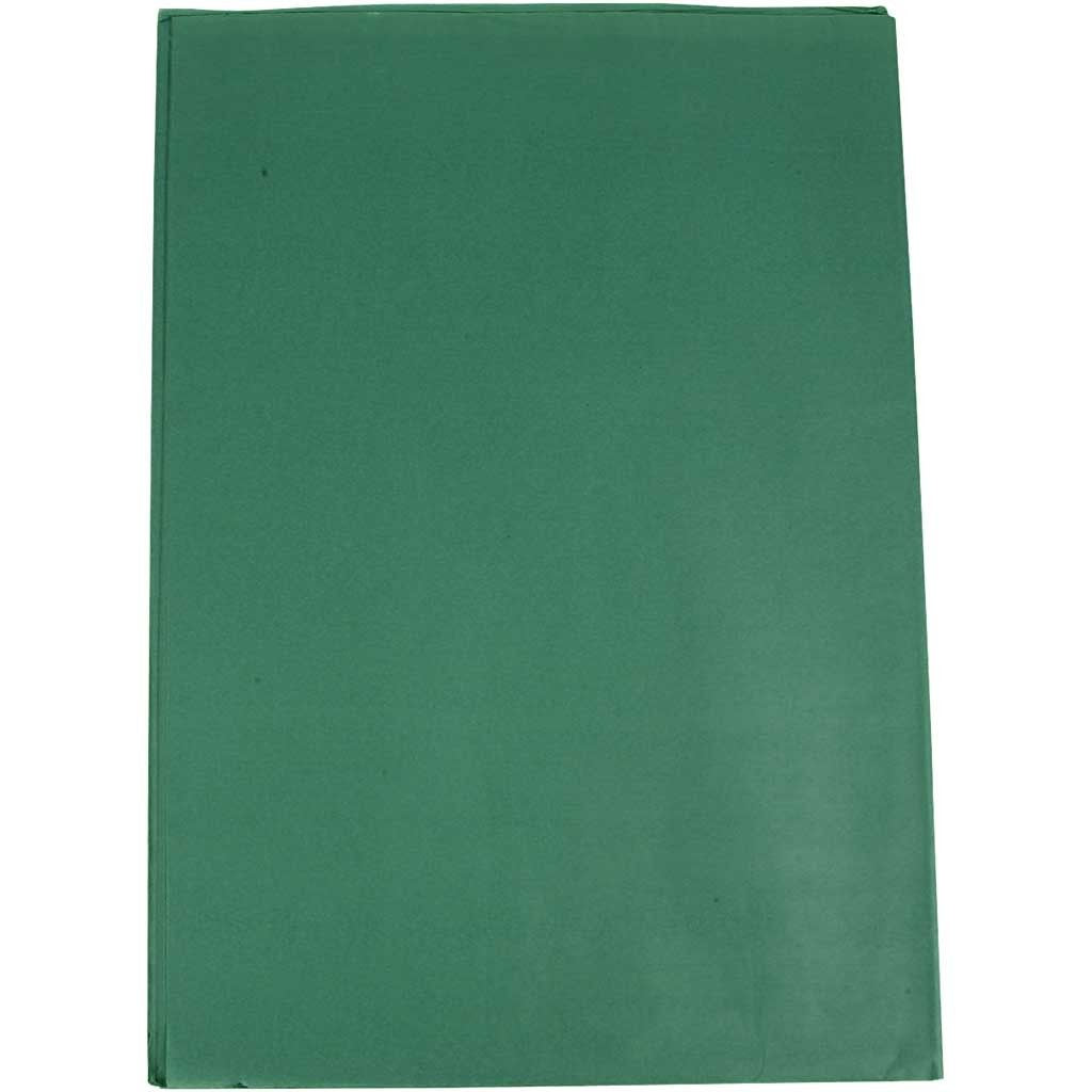 Creativ Company Seidenpapier Grün – 50 × 70 cm, 25 Bogen – 14 g/m²