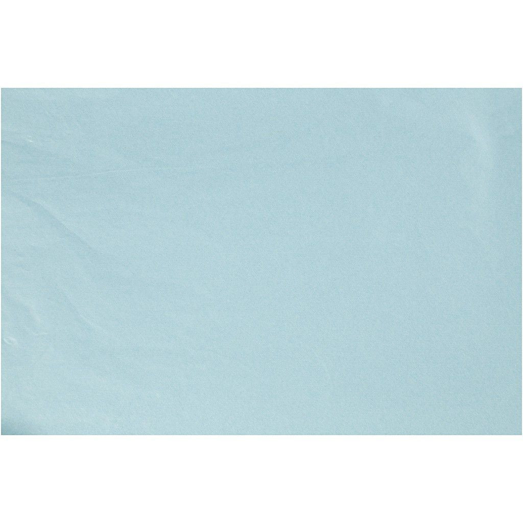 Creativ Company Seidenpapier, Hellblau, 50 × 70 cm, 14 g/m², 25 Bogen