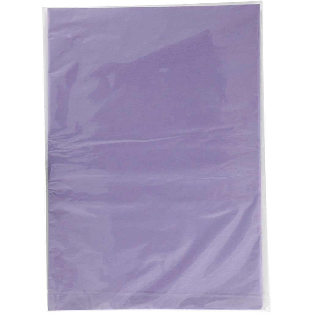 Creativ Company Seidenpapier – 50 × 70 cm, lila, 14 g/m² – 25 Blatt