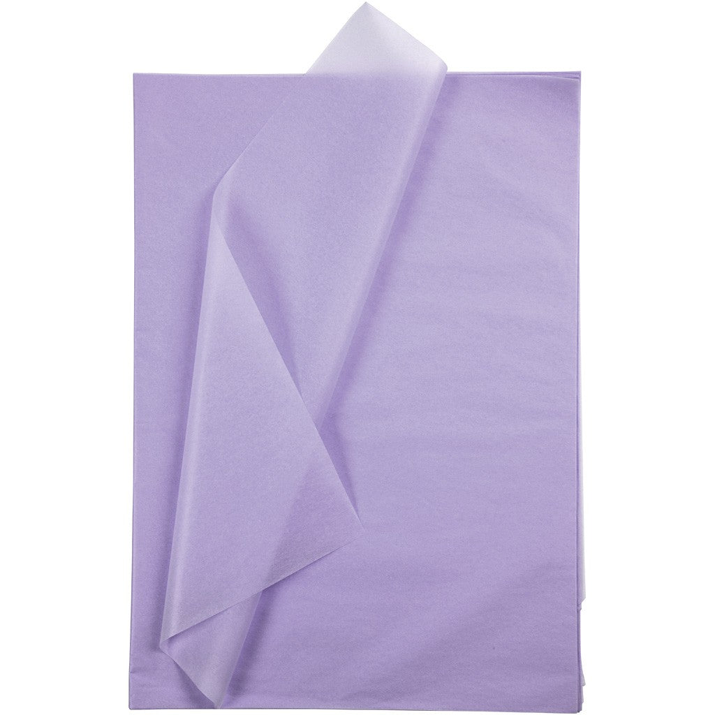 Creativ Company Seidenpapier – 50 × 70 cm, lila, 14 g/m² – 25 Blatt