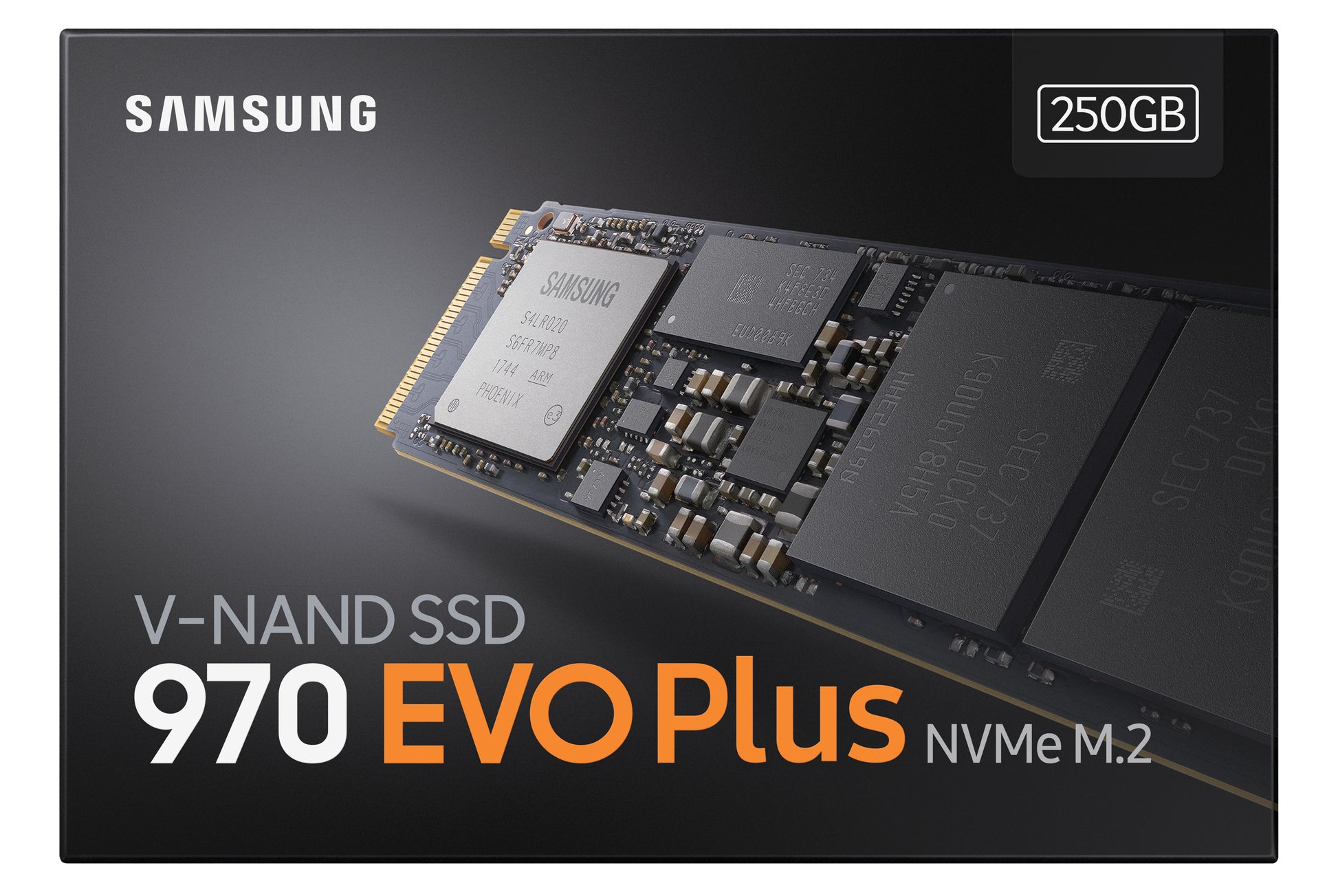 Samsung 970 EVO Plus – 250 GB M.2 2280 NVMe PCIe 3.0 SSD
