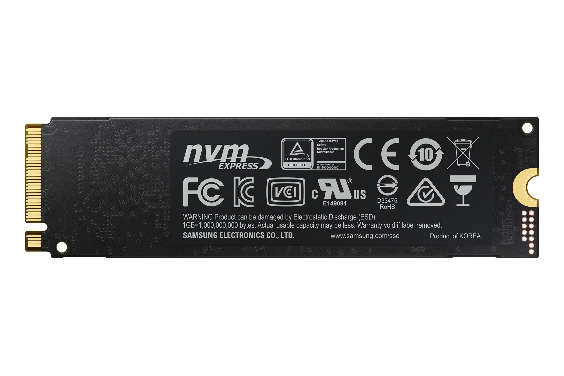 Samsung 970 EVO Plus – 250 GB M.2 2280 NVMe PCIe 3.0 SSD
