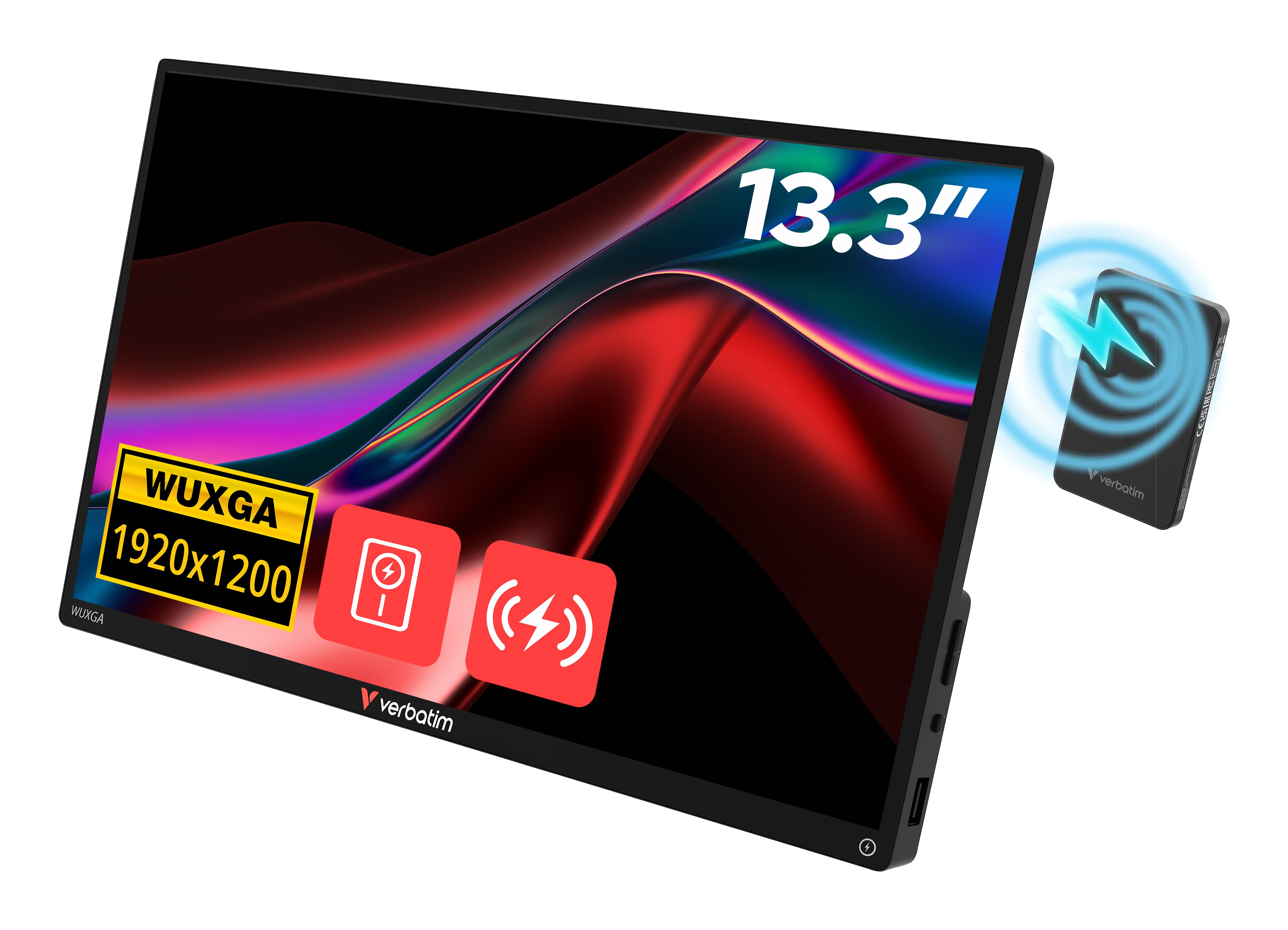 Verbatim Port Touchscreen 32087 – 13,3" Touch, 1920 × 1200, IPS
