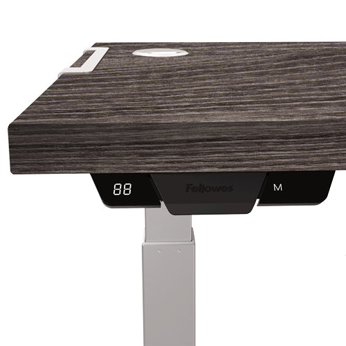 Fellowes Tischplatte – 180 × 80 × 2,5 cm – Eiche – für Levado, Cambio