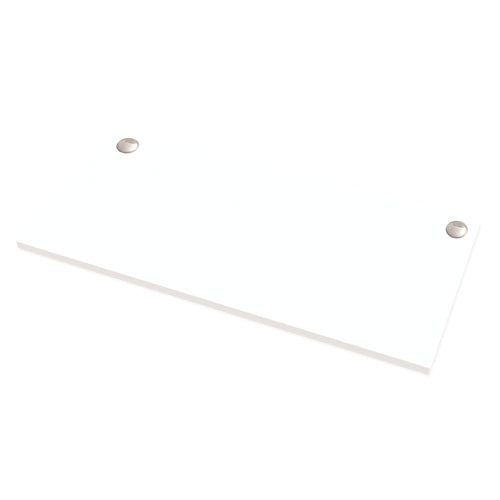 Fellowes Tischplatte – 180 × 80 × 2,5 cm – weiss – für Levado, Cambio